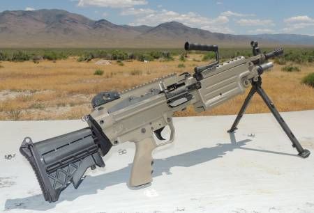 F1, M249 feed cover complete, MK46. 