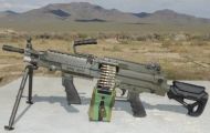 HDD MK46A1 BELT FED MACHINE GUN, 5.56 