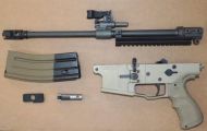 SCAR 17s 556 CONVERSION KIT, SOAR-H556, FDE