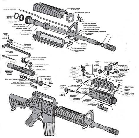 M16 SPARE PARTS