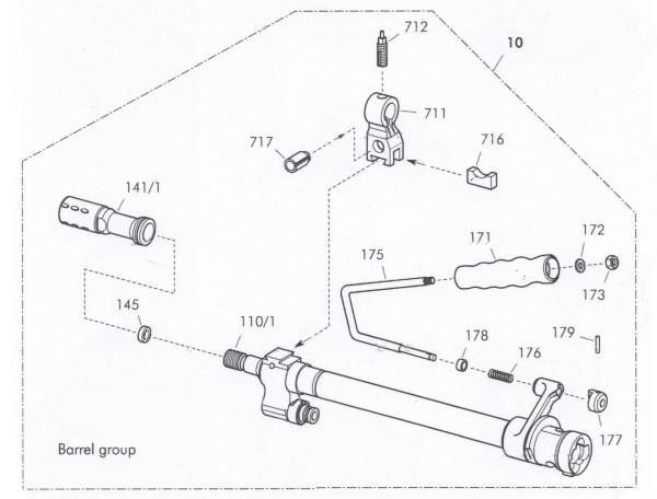 M249 BARREL GROUP